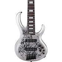 Ibanez BTB25TH6 6-String Electric Bass Guitar - Silver Blizzard Matte