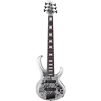 Ibanez BTB25TH6 6-String Electric Bass Guitar - Silver Blizzard Matte