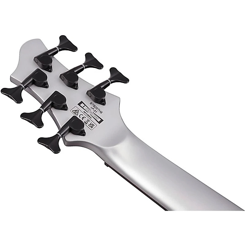 Ibanez BTB25TH6 6-String Electric Bass Guitar - Silver Blizzard Matte