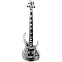 Ibanez BTB25TH5 5-String Electric Bass Guitar Silver Blizzard Matte