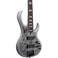 Ibanez BTB25TH5 5-String Electric Bass Guitar Silver Blizzard Matte
