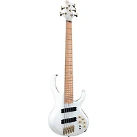 Ibanez BTB605MLM 5-String Multi-Scale Electric Bass Guitar Pearl White Matte