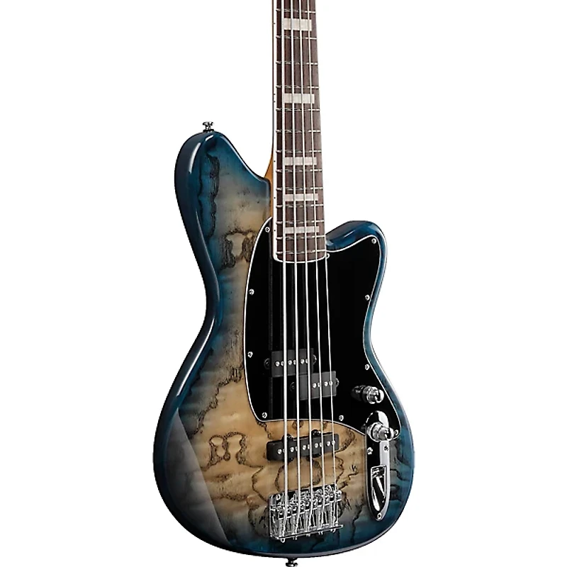 Ibanez TMB405TA 5-String Electric Bass Guitar Cosmic Blue Starburst