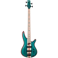 Ibanez Premium SR1420B 4-String Electric Bass Guitar Caribbean Green Low Gloss