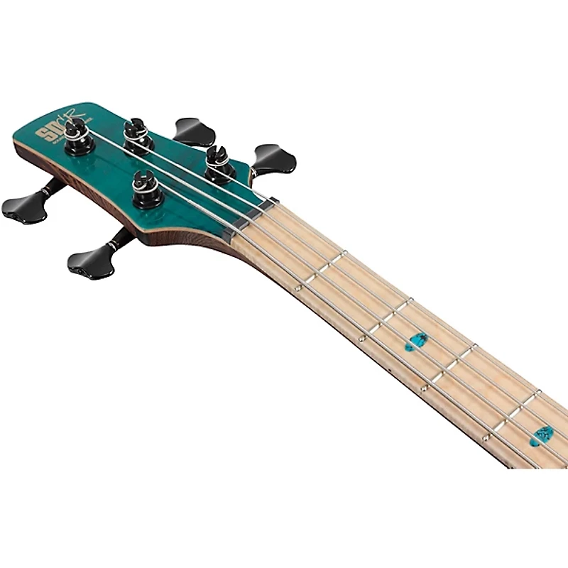 Ibanez Premium SR1420B 4-String Electric Bass Guitar Caribbean Green Low Gloss