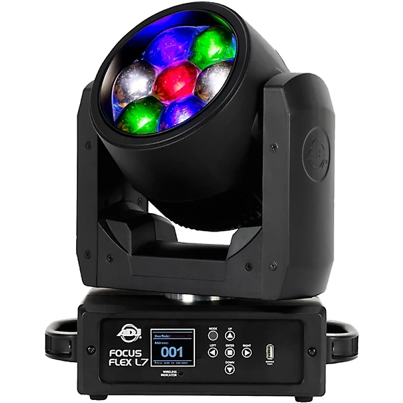 American DJ Focus Flex L7 280 W 4-in-1 RGBL LED Light Black