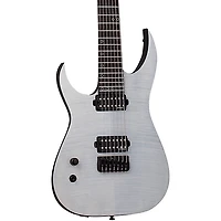 Schecter Guitar Research KM-7 MK-III Legacy Left-Handed 7-String Electric Guitar Transparent White Satin
