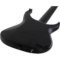 Schecter Guitar Research KM-7 MK-III Legacy Left-Handed 7-String Electric Guitar Transparent White Satin