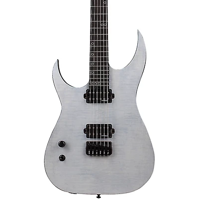 Schecter Guitar Research KM-6 MK-III Legacy Left-Handed Electric Guitar Transparent White Satin