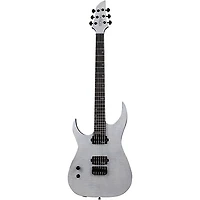 Schecter Guitar Research KM-6 MK-III Legacy Left-Handed Electric Guitar Transparent White Satin