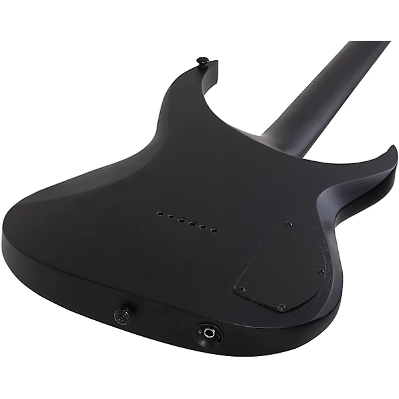 Schecter Guitar Research KM-6 MK-III Legacy Left-Handed Electric Guitar Transparent White Satin