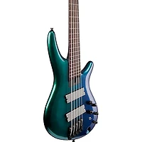 Ibanez SRMS725 5-String Multi-Scale Electric Bass Guitar Blue Chameleon