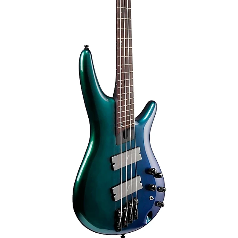 Ibanez SRMS720 4-String Multi-Scale Electric Bass Guitar Blue Chameleon