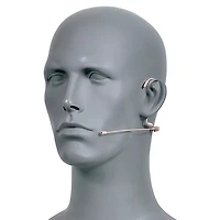Galaxy Audio Professional Fully-Adjustable Dual-Ear Head Set Microphone Wired for Shure