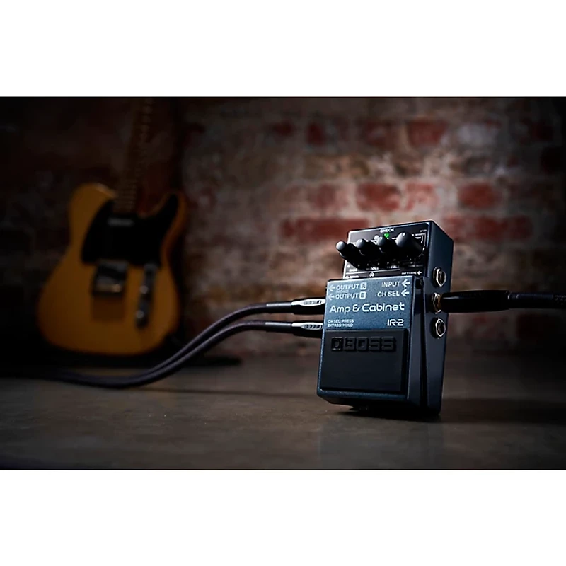 BOSS IR-2 Amp & Cabinet Effects Pedal Dark Grey