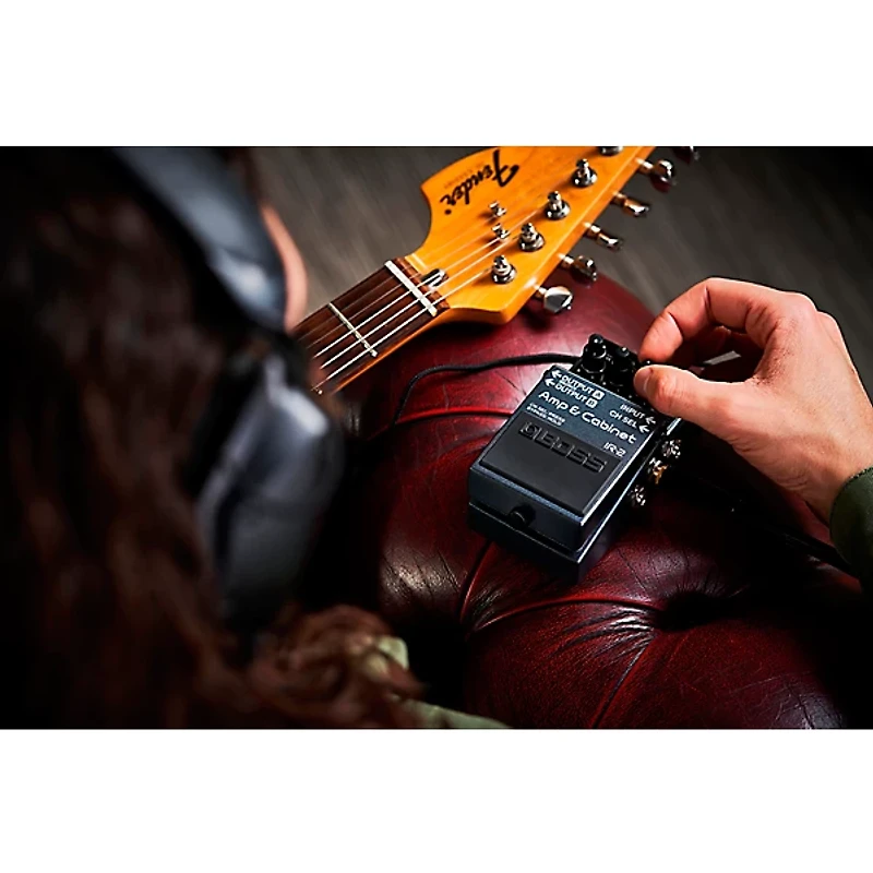 BOSS IR-2 Amp & Cabinet Effects Pedal Dark Grey