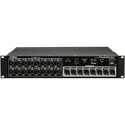 Yamaha Tio1608-D2 16-Input, 8-Output Dante Stagebox for DM3-D and TF Series Mixers