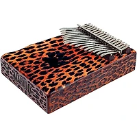 Mahalo Cheetah Kalimba with Bag