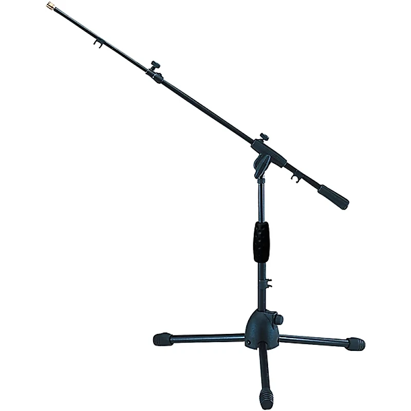 QUIK LOK Short Tripod Mic Stand With Telescopic Boom