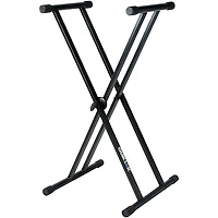 Quik-Lok T-20BK Double-Braced Keyboard Stand