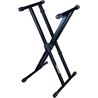 QUIK LOK T-550 Heavy-Duty Double-Braced Keyboard Stand