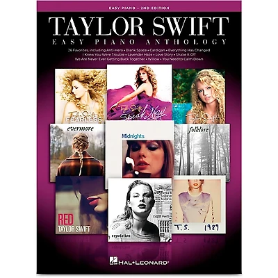 Hal Leonard Taylor Swift Easy Piano Anthology - 2nd Edition