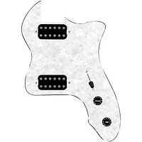 920D Custom 72 Thinline Tele Loaded Pickguard With Uncovered Smoothie Humbuckers with Black Knobs