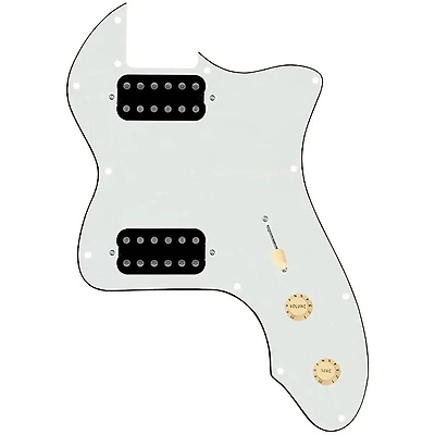 920D Custom 72 Thinline Tele Loaded Pickguard With Uncovered Smoothie Humbuckers with Aged White Knobs