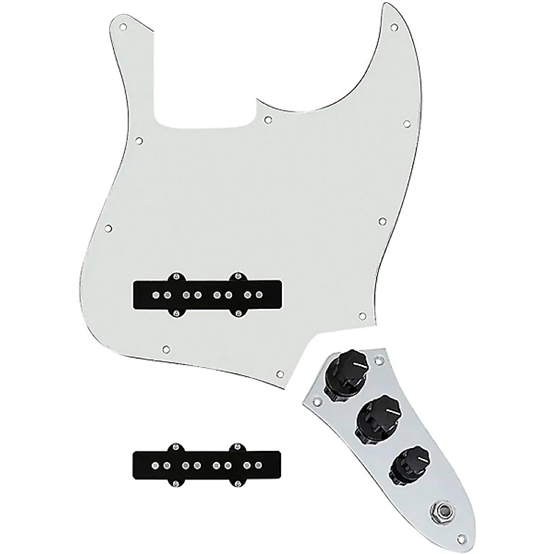 920D Custom Jazz Bass Loaded Pickguard With Drive (Hot) Pickups and JB-C Control Plate