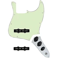920D Custom Jazz Bass Loaded Pickguard With Groove (Modern) Pickups and JB-C Control Plate