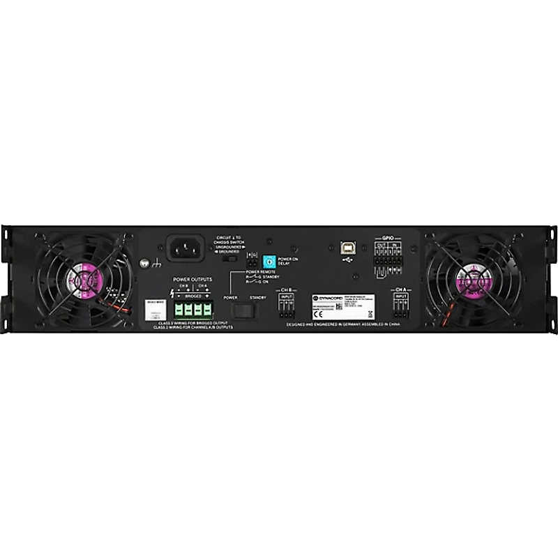 DYNACORD C1800FDi DSP 2 x 950W Power Amplifier
