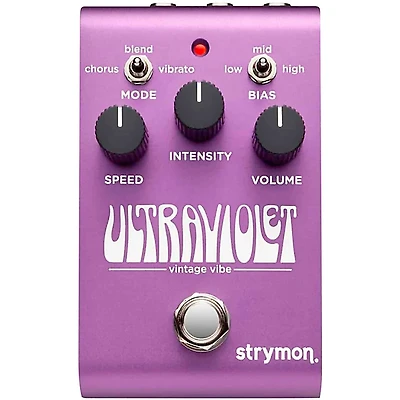 Strymon UltraViolet Vintage Vibe Chorus & Vibrato Effects Pedal Purple