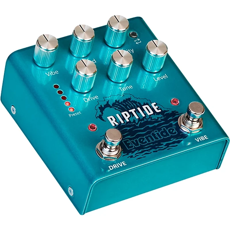 Eventide Riptide Overdrive & Uni-Vibe Combo Effects Pedal Turquoise