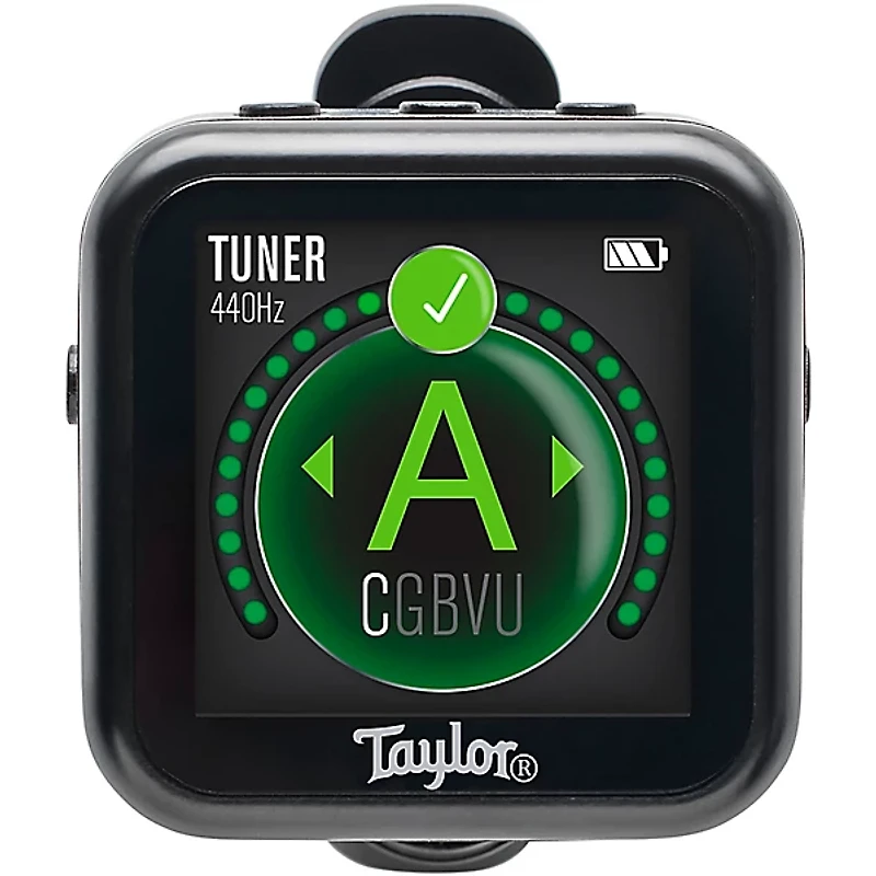 Taylor Beacon Digital 5-Way Accessory Clip-On Tuner Black