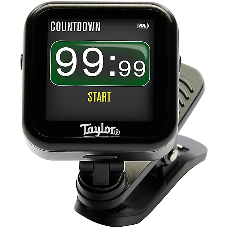 Taylor Beacon Digital 5-Way Accessory Clip-On Tuner Black