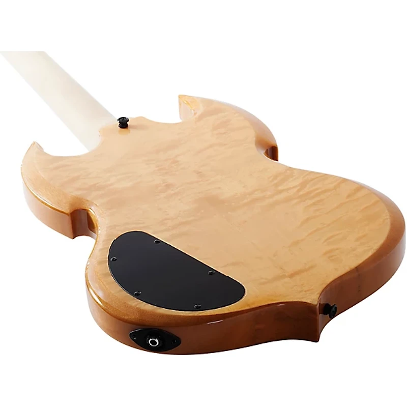 Wylde Audio Barbarian Norse Dragon Bullseye Electric Guitar Rawtop