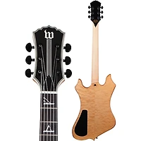 Wylde Audio Nomad Norse Dragon Bullseye Electric Guitar Rawtop