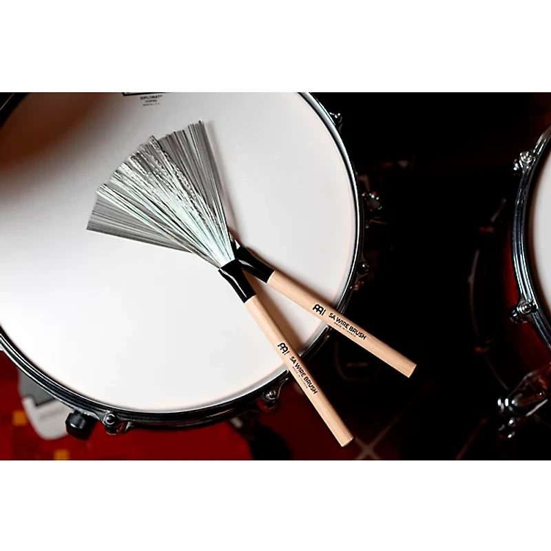 MEINL Stick & Brush 5A Fixed Wire Brush