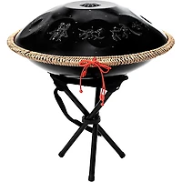 X8 Drums Zodiac Constellation Handpan With Bag and Stand 22 in. Black