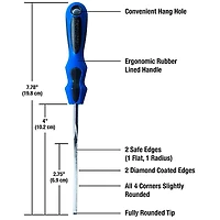 Music Nomad Diamond Coated Fret End Dressing File (E-File)