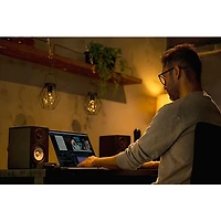 Yamaha HS4 4.5" Black Powered Studio Monitors (Pair)