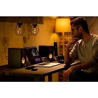 Yamaha HS3 3.5" Powered Studio Monitors (Pair), Black