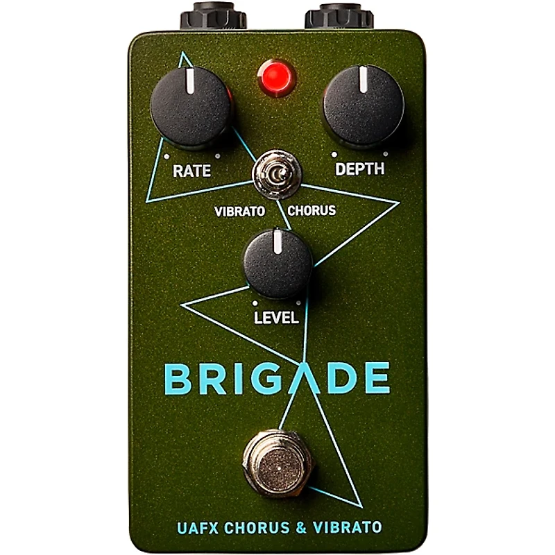 Universal Audio UAFX Brigade Chorus & Vibrato Effects Pedal - Green