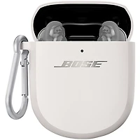Bose Wireless Charging Earbud Case Cover - White Smoke