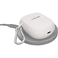Bose Wireless Charging Earbud Case Cover - White Smoke