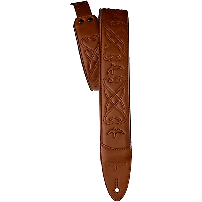PRS Custom Faux Leather Birds Padded Guitar Strap