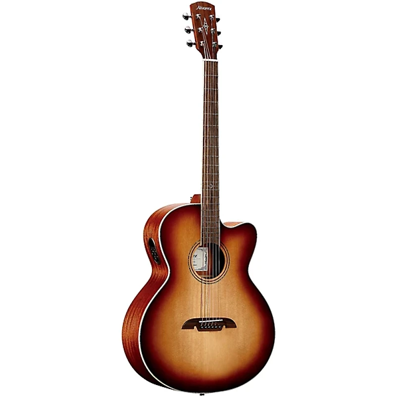 Alvarez ABT60CE Baritone Acoustic-Electric Guitar Shadow Burst