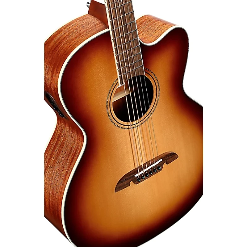 Alvarez ABT60CE Baritone Acoustic-Electric Guitar Shadow Burst
