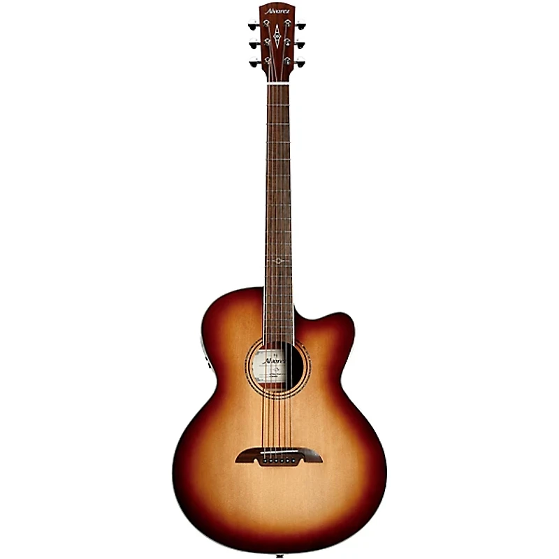 Alvarez ABT60CE Baritone Acoustic-Electric Guitar Shadow Burst