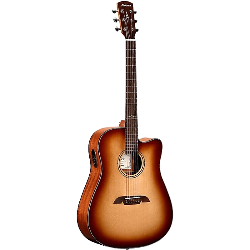 Alvarez AD60CE Dreadnought Acoustic-Electric Guitar Shadow Burst